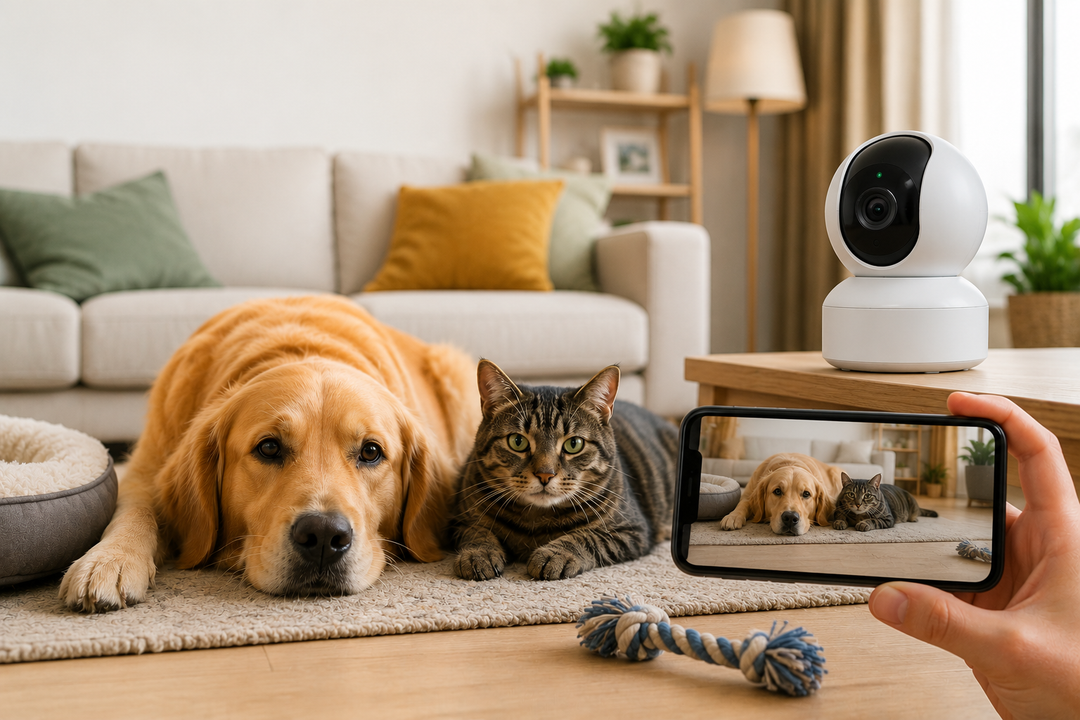 Cosa fa il tuo animale domestico quando non sei in casa?