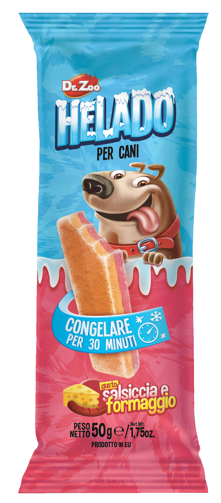SNACK PER CANI AL GUSTO SALSICCIA E FORMAGGIO