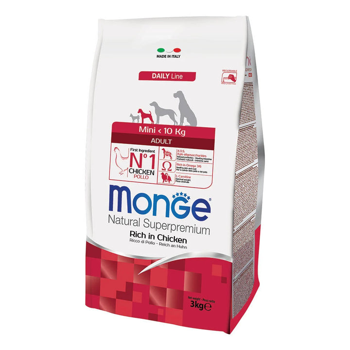 MONGE 3 KG. MINI ADULT