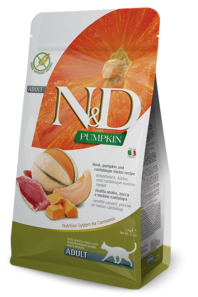 N&amp;D CAT PUMPKIN ANATRA/MELONE ADULT