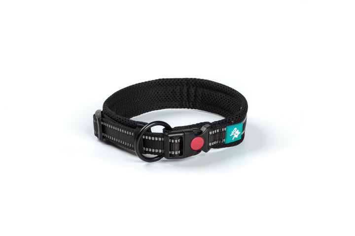 COLLARE IN NYLON E MESH RIFLETTENTE