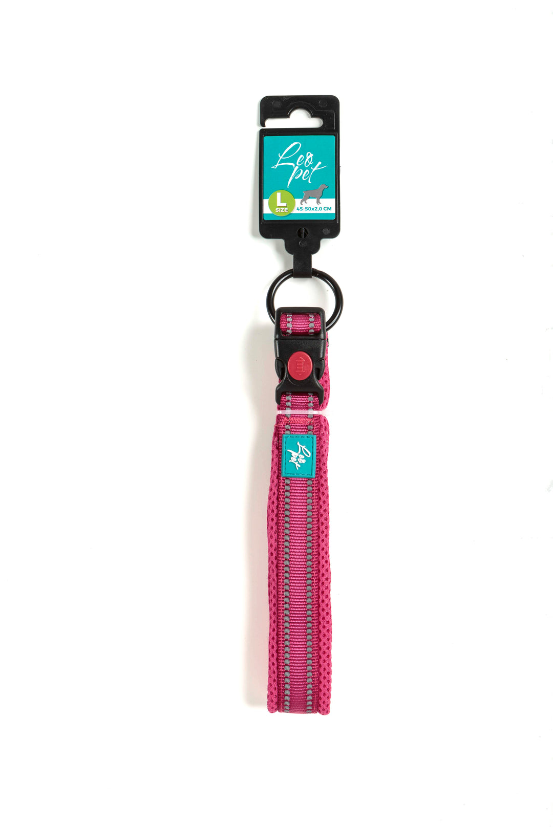 COLLARE IN NYLON E MESH RIFLETTENTE
