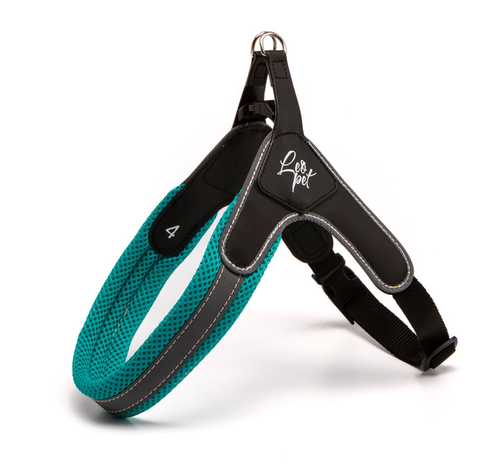 PETTORINA REGOLABILE IN PVC, NYLON E MESH