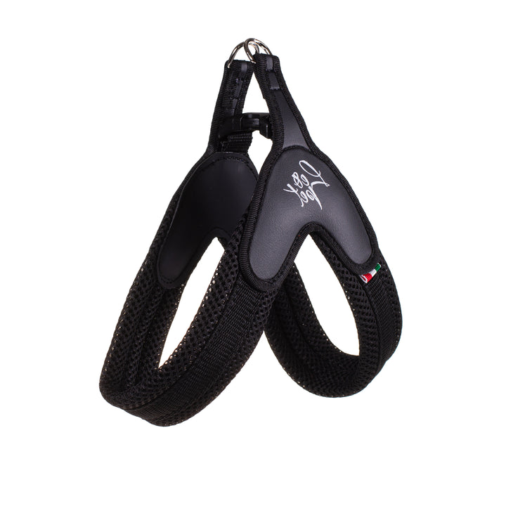 PETTORINA REGOLABILE IN PVC, NYLON E MESH
