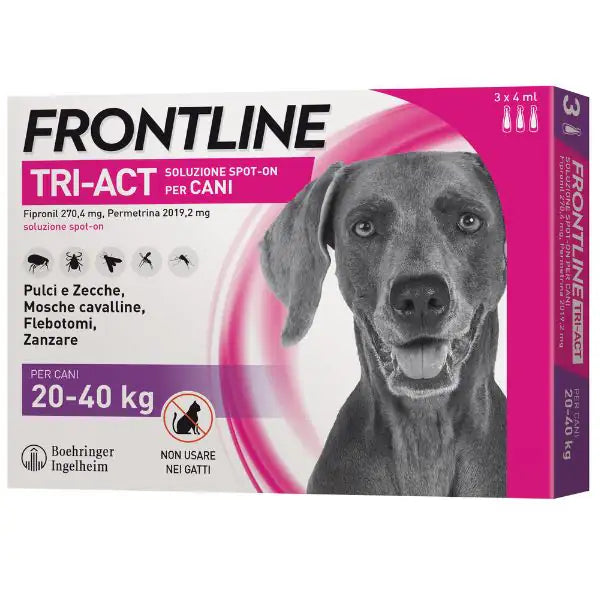 FRONTLINE TRI-ACT - CANI 20-40 kg