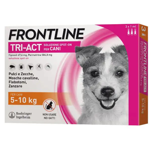 FRONTLINE TRI-ACT - CANI 5-10 kg
