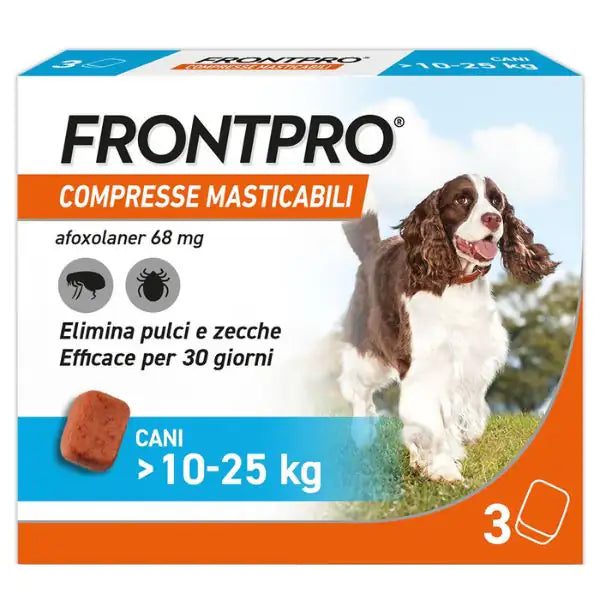 FRONTPRO COMPRESSE ANTIPARASSITI - CANI 10-25 kg