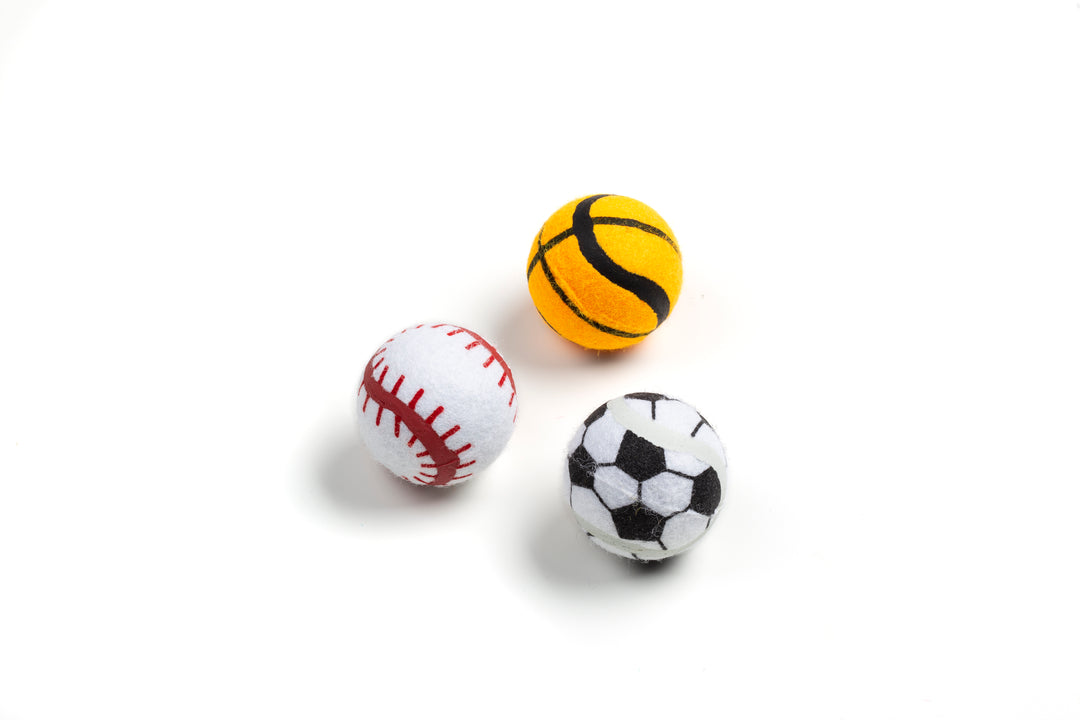 SET 3 PALLINE DA TENNIS SPORT
