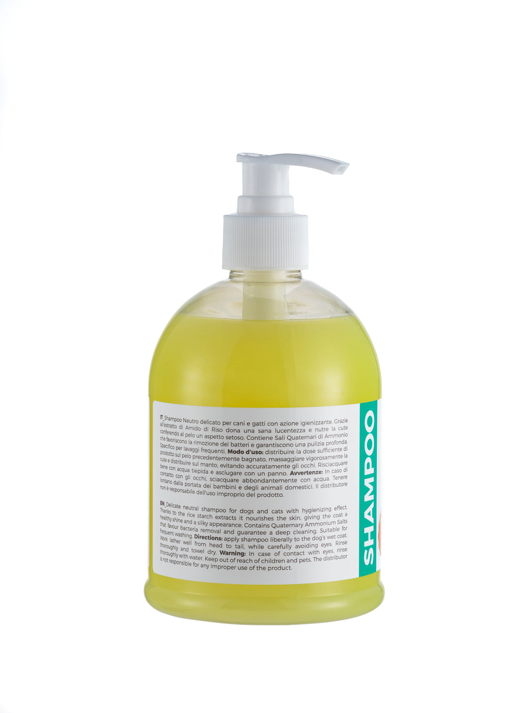 SHAMPOO NEUTRO CANI/GATTI - 500ml