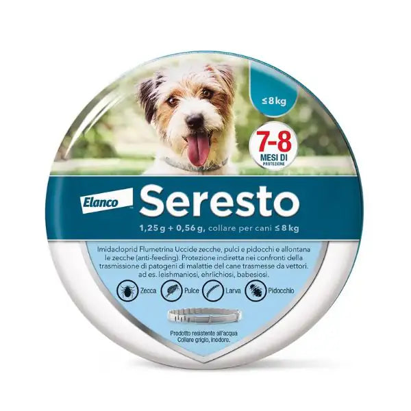 SERESTO COLLARE ANTIPULCI- CANI FINO A 8 kg