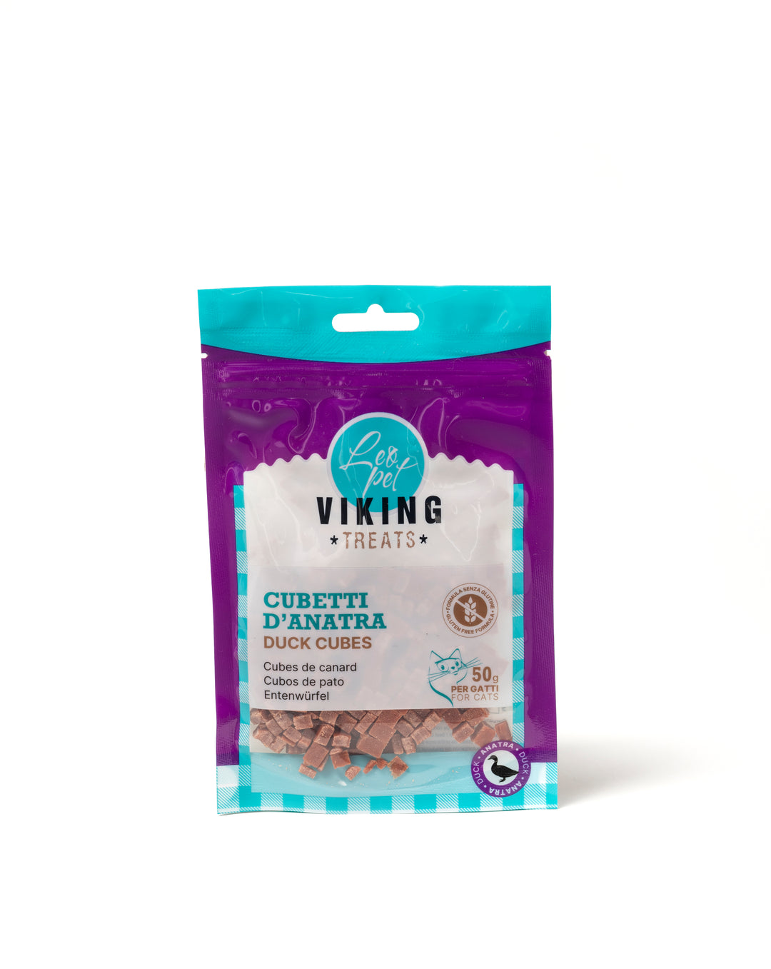 VIKING - CUBETTI D’ANATRA PER GATTI 50g