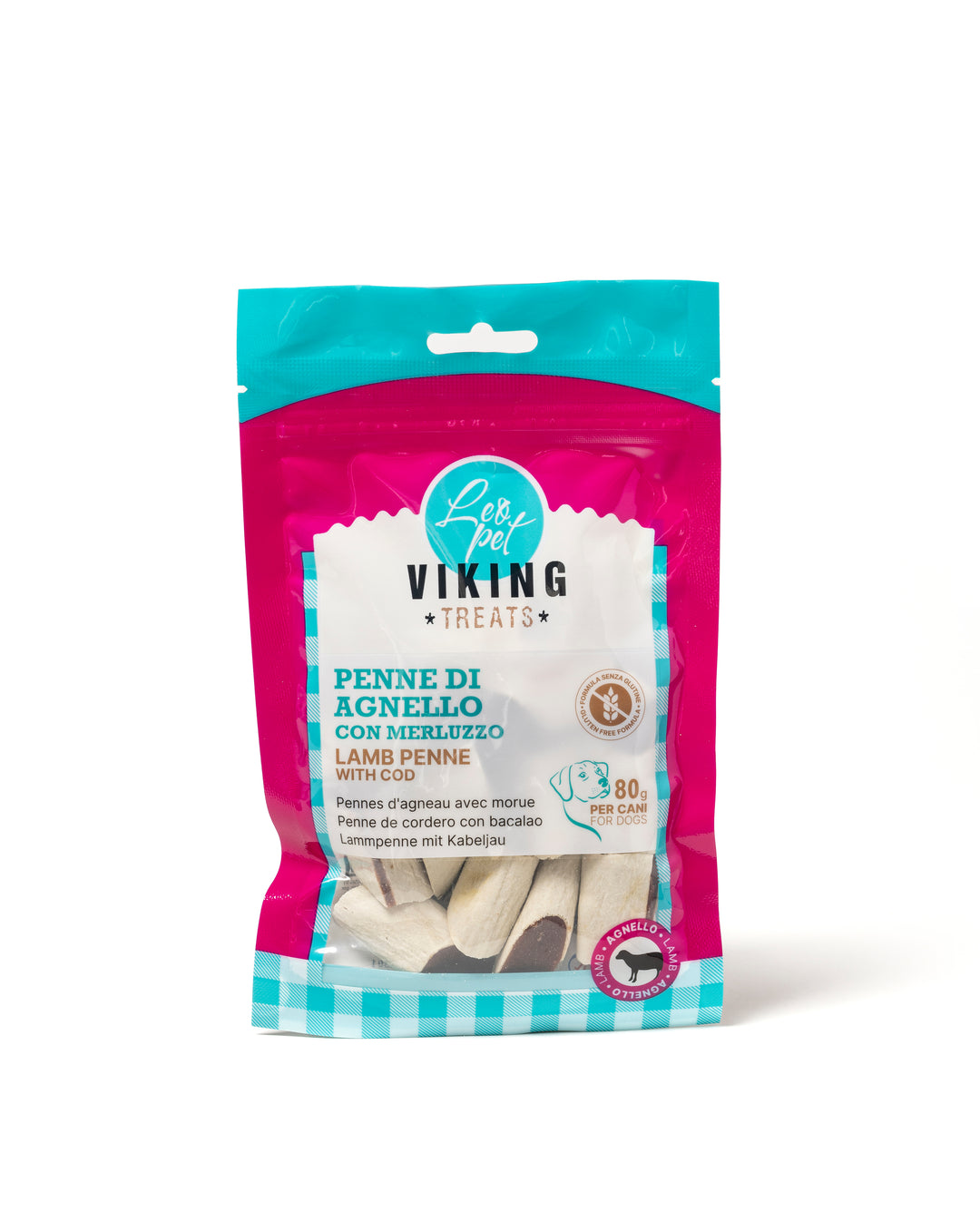 VIKING - PENNE DI AGNELLO CON MERLUZZO 80g