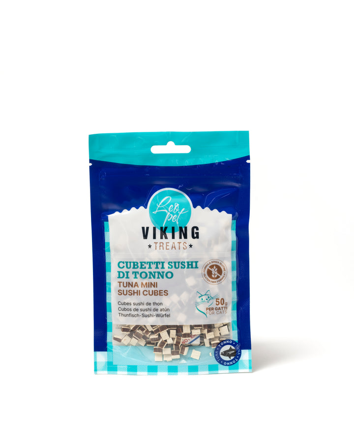 VIKING - CUBETTI SUSHI DI TONNO PER GATTI 50g