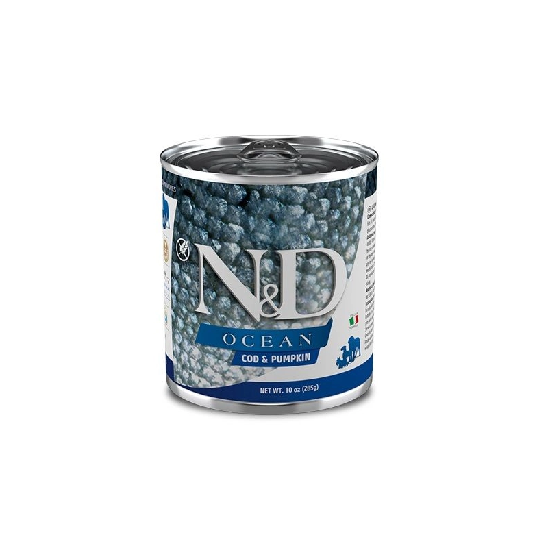 N&amp;D DOG OCEAN ZUCCA/MERLUZZO