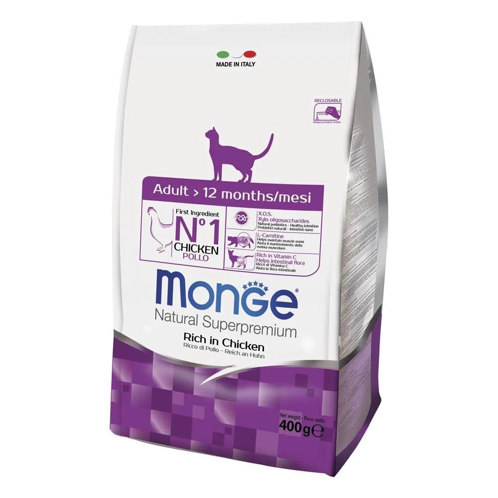 MONGE ADULT CAT POLLO 400 GR. ADULT