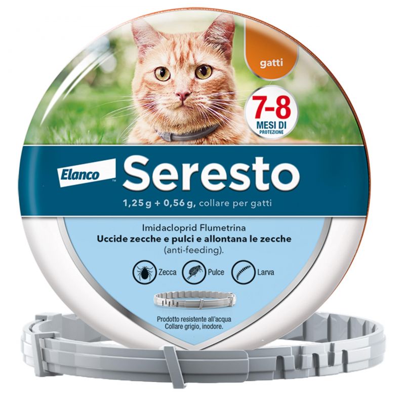 SERESTO COLLARE ANTIPULCI- GATTI