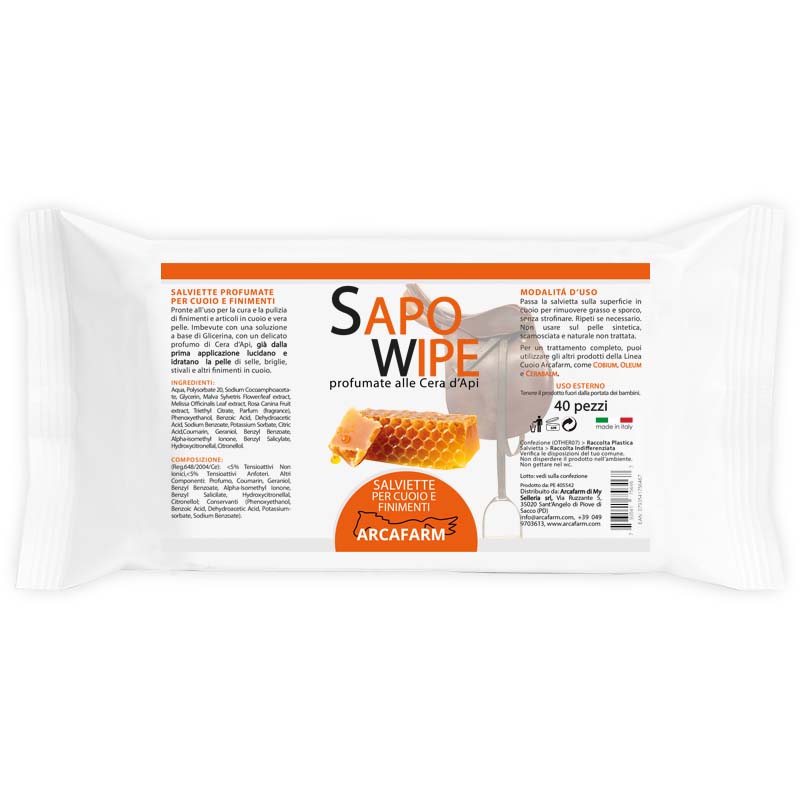 SAPOWIPE - SALVIETTE CUOIO E FINIMENTI