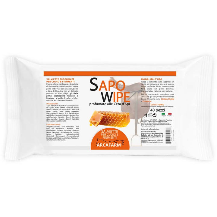 SAPOWIPE - SALVIETTE CUOIO E FINIMENTI